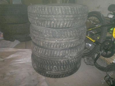 Лот: 2505343. Фото: 1. Шины 175*65 R14 Зима Шипы. Шины