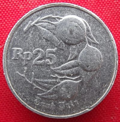 Лот: 1847614. Фото: 1. (№1740/LF) 25 рупий 1994 (Индонезия... Азия