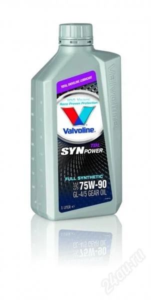 Лот: 2109130. Фото: 1. Valvoline SynPower SAE 75W90 Fuul... Масла, жидкости