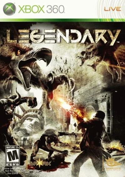 Лот: 13346325. Фото: 1. Legendary [Xbox 360, английская... Игры для консолей