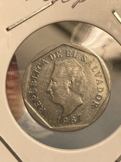 Лот: 19468480. Фото: 1. Сальвадор 10 сентаво, 1987. Америка