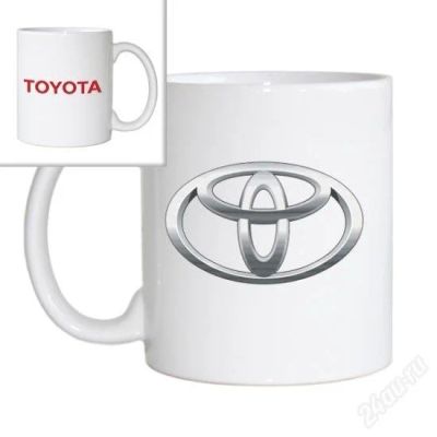 Лот: 1746730. Фото: 1. Кружка с логотипом Toyota. Сувенирные мелочи