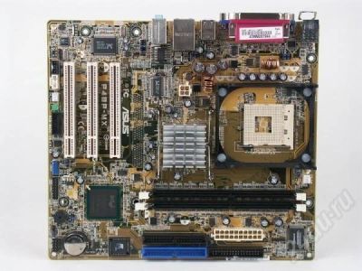 Лот: 684661. Фото: 1. Материнская плата Asus P4BP-MX... Материнские платы