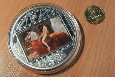Лот: 4147309. Фото: 1. Реплика монеты серии "Джон Кольер... Австралия и Океания