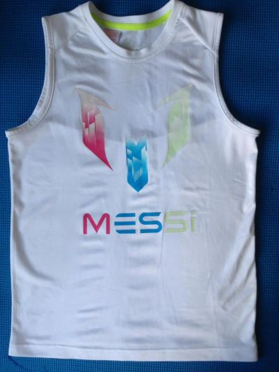 Лот: 7592832. Фото: 1. Майка Adidas Messi рост 152-164см. Спортивная одежда