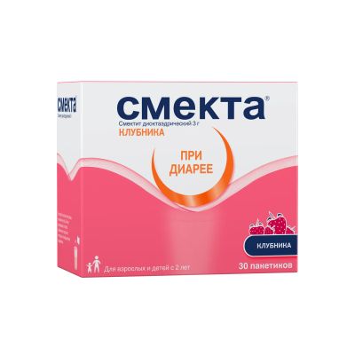 Лот: 23257461. Фото: 1. Смекта клубника пор.д приг.сусп... Лекарства