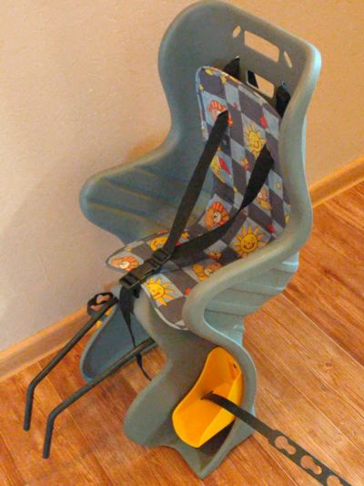 Лот: 16000827. Фото: 1. Велосипедное детское кресло... Другое (детский транспорт)