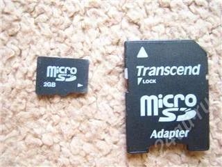 Лот: 97081. Фото: 1. комплектная флеш карта micro SD... Другое (смартфоны, связь, навигация)