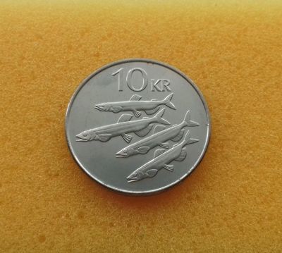 Лот: 11508287. Фото: 1. 10 крон 2008 года. Исландия. Из... Европа