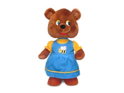 Лот: 3015879. Фото: 1. Мягкая игрушка МЕДВЕДИЦА в платье... Мягкие