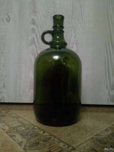 Лот: 17956410. Фото: 1. бутылка 2 литра зелёное стекло. Контейнеры, банки