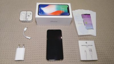 Лот: 15644140. Фото: 1. Оригинальный Apple iPhone X 256... Смартфоны