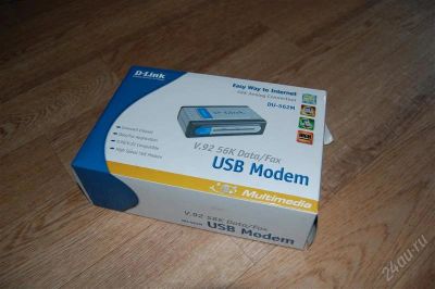 Лот: 1017358. Фото: 1. USB Modem V.92 56K Data/Fax. Проводные модемы