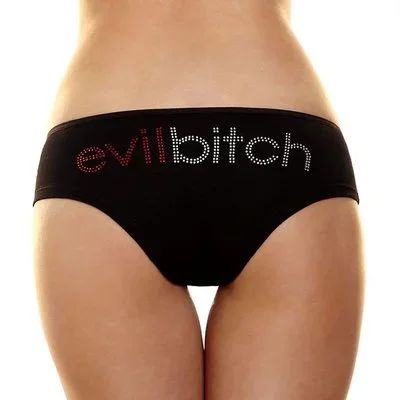 Лот: 15574095. Фото: 1. Трусики-слип "Hustler" Evil Bitch... Эротическое бельё
