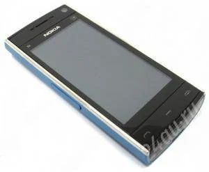 Лот: 1471625. Фото: 1. Nokia X6-00 Azure 8 Гб. Смартфоны