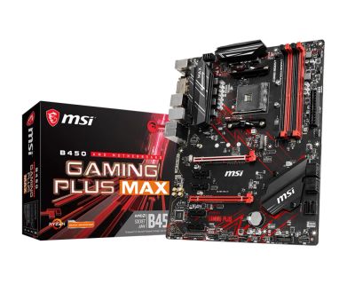 Лот: 21127596. Фото: 1. MSI B450 Gaming PLUS MAX Новая... Материнские платы