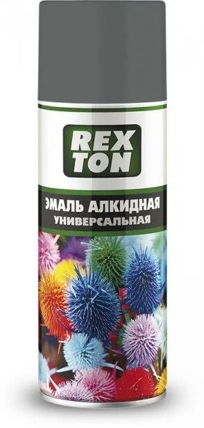 Лот: 12937913. Фото: 1. Эмаль серая Rexton RT-100.80 520... Краски, лаки, растворитель