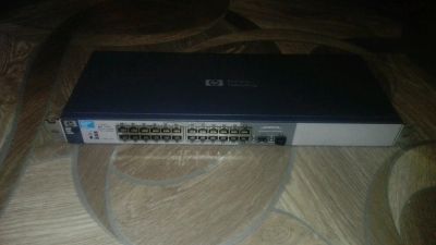 Лот: 13959266. Фото: 1. Коммутатор hp procurve 1810g-24... Коммутаторы
