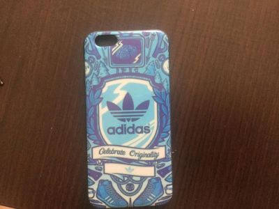 Лот: 5910698. Фото: 1. Чехол для iPhone 6 adidas. Чехлы, бамперы
