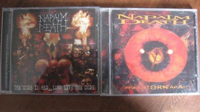 Лот: 387553. Фото: 1. Napalm Death 2 диска. Аудиозаписи