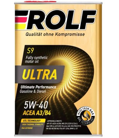 Лот: 25319123. Фото: 1. Масло моторное Rolf Ultra 5w40... Масла, жидкости