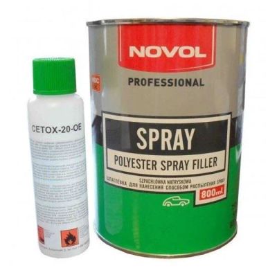 Лот: 5088130. Фото: 1. Шпатлевка жидкая Novol Spray 1... Всё для покраски
