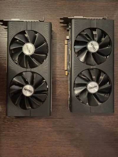 Лот: 17936464. Фото: 1. Rx 470 Sapphire 4gb 2 шт. Видеокарты
