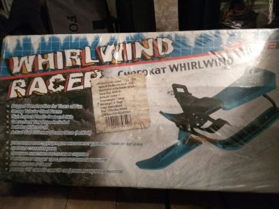 Лот: 8616394. Фото: 1. Снегокат WhirlWind Racer ОБМЕН... Санки, снегокаты, ледянки, аксессуары