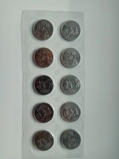 Лот: 14847638. Фото: 1. Монета 25 рублей Сочи Талисманы. Россия после 1991 года