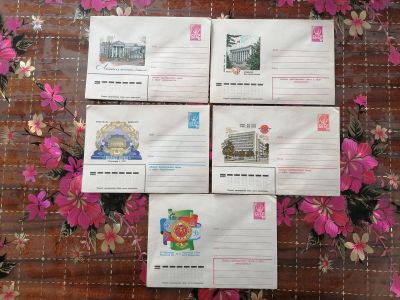 Лот: 25057569. Фото: 1. Конверты СССР 1979 год. Клапан... Открытки, конверты