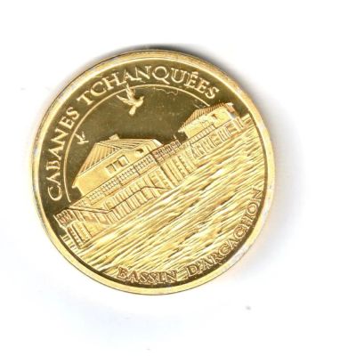 Лот: 10228469. Фото: 1. Франция жетон медаль Аркашон залив... Сувенирные