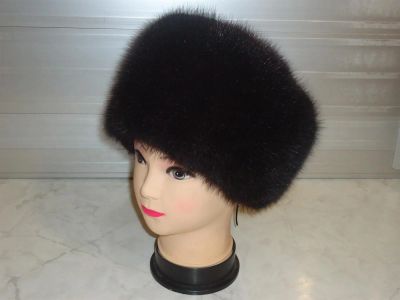 Лот: 3514776. Фото: 1. Кубанка из ондатры,цвет - чёрный. Головные уборы