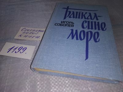 Лот: 19158714. Фото: 1. oz (1092330) Соболев И. Байкал-синее... Художественная