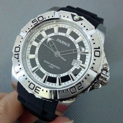 Лот: 8584174. Фото: 1. Часы мужские Parnis 45mm (Возможен... Оригинальные наручные часы