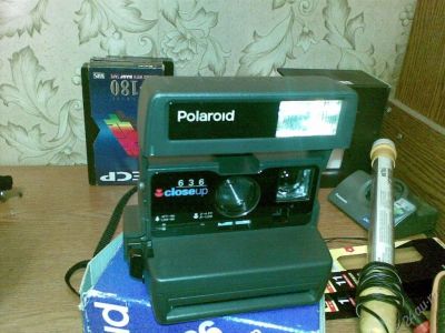 Лот: 62979. Фото: 1. Polaroid 636(моментальное фото... Плёночные компактные