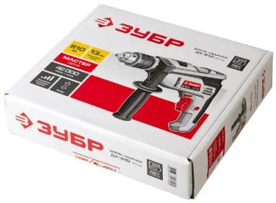 Лот: 25538429. Фото: 1. Дрель электрическая Зубр ДУ-810... Электроинструмент