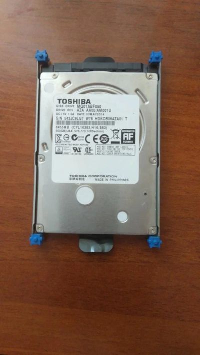 Лот: 9972454. Фото: 1. Жесткий диск Toshiba MQ01ABF050. Жёсткие диски (HDD)