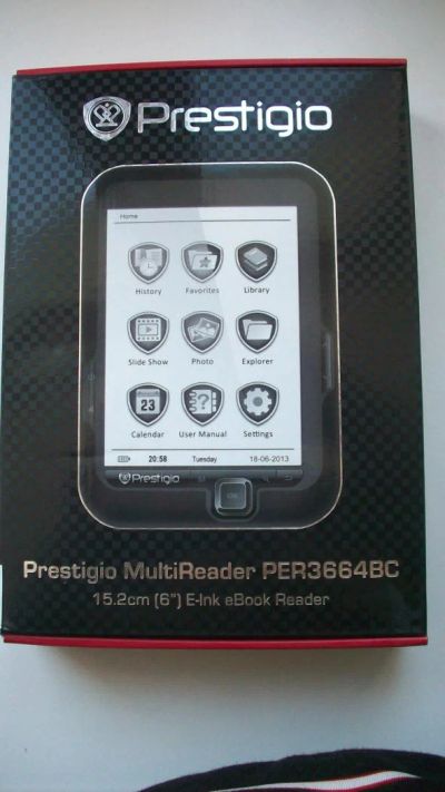 Лот: 4710377. Фото: 1. Prestigio PER 3664 BC Электронная... Электронные книги