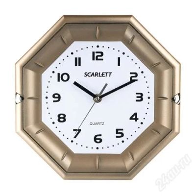 Лот: 2579669. Фото: 1. Часы настенные Scarlett SC-55QZ... Часы настенные, настольные