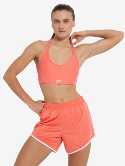 Лот: 25238220. Фото: 1. Топ бра спортивный Reebok, Оранжевый. Другое (спортивная одежда)