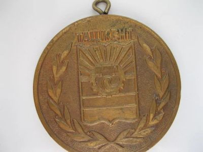Лот: 7234052. Фото: 1. медаль ташкент. Памятные медали