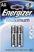 Лот: 13038797. Фото: 1. Батарейка Energizer Maximum AA... Батарейки, аккумуляторы, элементы питания