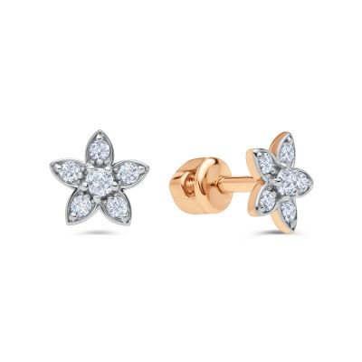 Лот: 23879716. Фото: 1. Серьги-пусеты TALANT из золота... Серьги, каффы