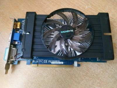 Лот: 9675553. Фото: 1. Видеокарта Gigabyte ATI Radeon... Видеокарты