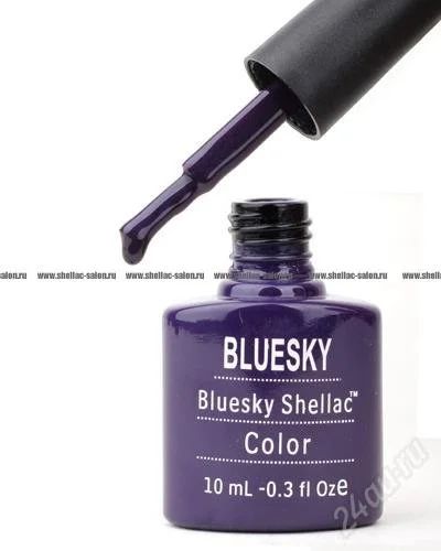 Лот: 2683207. Фото: 1. Гель-лак Shellac "Bluesky" 40530. Лак для ногтей