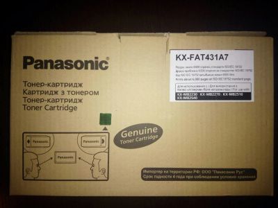 Лот: 10603336. Фото: 1. Тонер-картридж Panasonic KX-FAT431A7... Картриджи, расходные материалы