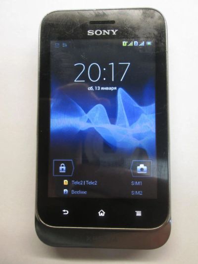 Лот: 10884875. Фото: 1. Sony Xperia Tipo Dual st21i2. Смартфоны
