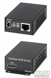 Лот: 13534635. Фото: 1. Удлинитель HDMI-сигнала по витой... Шлейфы, кабели, переходники