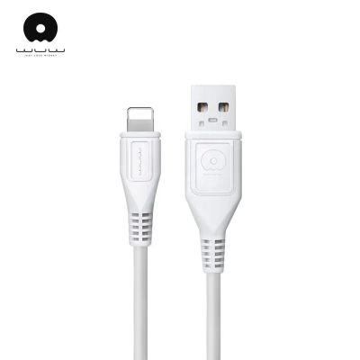 Лот: 22150989. Фото: 1. Кабель WUW X85 USB->microUSB White. Дата-кабели, переходники