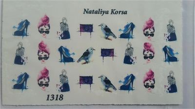 Лот: 7102146. Фото: 1. слайдер дизайн . водные наклейки... Украшения, дизайн ногтей